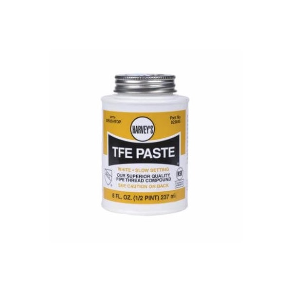 Harvey Tool PIPE THREAD COMPOUND, 8 OZ BRUSH IN CAP BOTTLE, TFE LIQUID